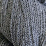 Closeup of Electric Lite yarn in Silver colorway