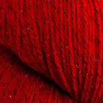 Closeup of Electric Lite yarn in Ruby colorway