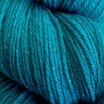 Closeup of Electric Lite yarn in Turquoise colorway