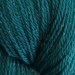 Closeup of Electric Lite yarn in Teal Topaz colorway