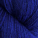 Closeup of Electric Lite yarn in Sapphire colorway