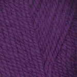 Closeup of Encore Chunky yarn swatch in colorway 0158 - purple amethyst