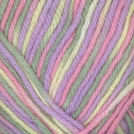 Closeup of Dreambaby DK in Easter colorway