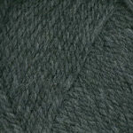 Closeup of Encore Chunky yarn swatch in colorway 0389 - gray frost mix