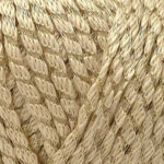 Swatch of Pima Colada yarn in Sunbeam colorway