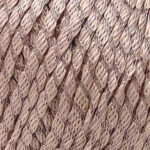 Swatch of Pima Colada yarn in Sand Castle colorway