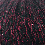 Close up of Stellato yarn in colorway 0056 - Burgundy