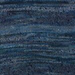 Knitted swatch of Summer Sesame yarn in colorway 5242 - Ocean