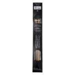 Size 10.5, 9 inch bamboo straight needles in black packaging