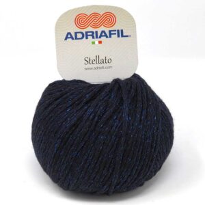 Ball of Stellato yarn in Raven