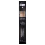 Size 10, 8 inch bamboo double point needles in black packaging