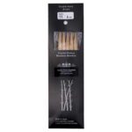 Size 11, 8 inch bamboo double point needles in black packaging