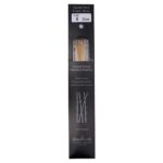 Size 4, 8 inch bamboo double point needles in black packaging