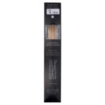 Size 6, 8 inch bamboo double point needles in black packaging